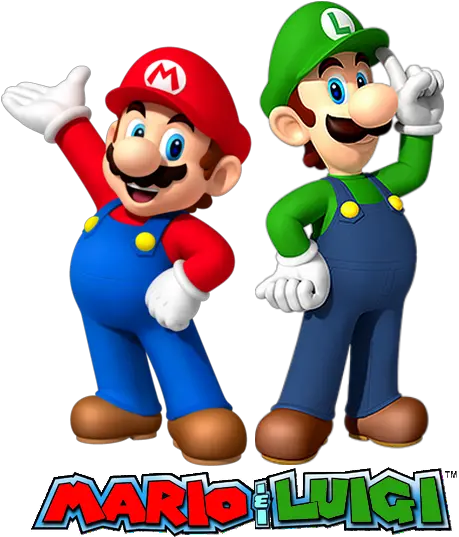Download Mario Luigi Sleepover Mario And Luigi Bros Png Super Mario High Resolution Mario And Luigi Png