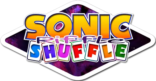 Sonic Riffle Shuffle Sonic Shuffle Png Sonic Advance Logo