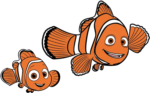 Dory And Nemo Transparent Png Clipart Cartoon Nemo And Marlin Nemo Png