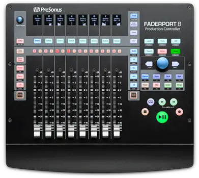 Control Surfaces Products Presonus Presonus Faderport 8 Png Icon Usb Controller