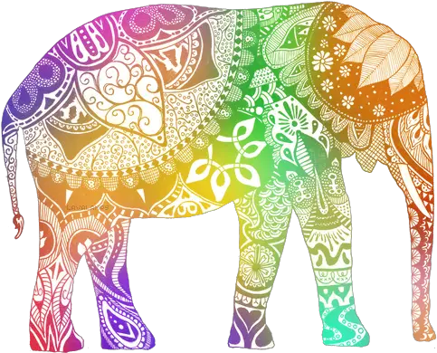 Decorated Elephant Png