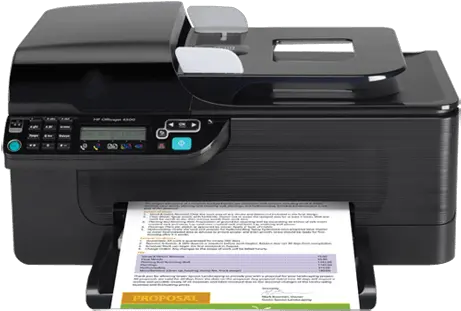 Hp Officejet 4500 Printer Mobile Hp Officejet 4500 Printer Png Hp Print Icon