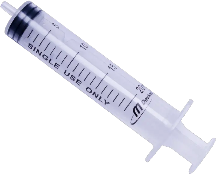 20ml Luer Eccentric Slip Syringe X 50 Syringe Png Syringe Png