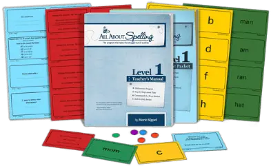 All About Spelling Homeschool Curriculum Online All About Spelling Level 1 Words List Png Spell Png