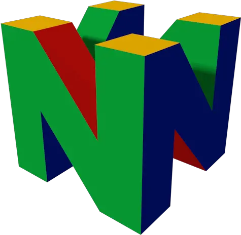 Custom Edited Nintendo System Customs Nintendo 64 Logo Nintendo 64 Logo Model Png Nintendo Logo Png