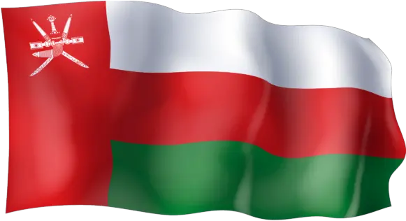Waving Flag Of Oman Oman Waving Flag Png Oman Flag Png