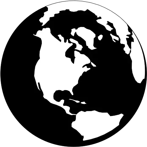 Earth Png Svg Clip Art For Web Download Clip Art Png Black And White Globe Png Globe Png Black And White