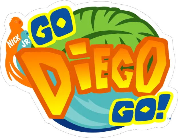 Go Diego Dora Nick Jr Go Diego Go Logo Png Nickelodeon Logo Splat