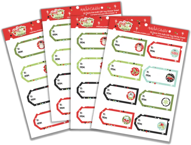 Christmas Stickers For Gifts Presents Tags Treats Parallel Png Gift Tag Png