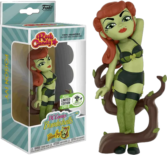 Poison Ivy Png Bombshells Poison Ivy Eccc18 Exclusive Rock Rock Candy Bombshells Wonder Woman Ivy Png