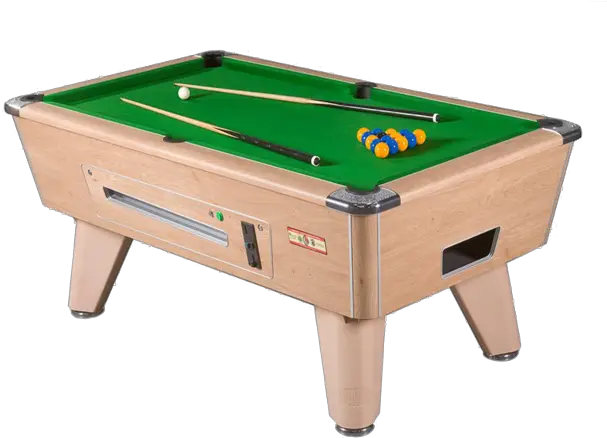 Supreme Winner Pool Table Freeplay Or Coin Operated Table Supreme Winner Pool Table Png Pool Table Png