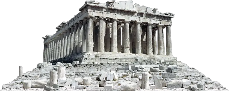 Download Ruins Castles Parthenon Png Ruins Png