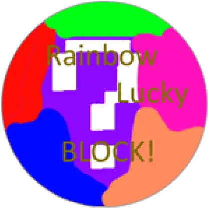 New Iconrainbow Lucky Block Roblox Language Png Burst Icon
