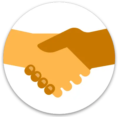 Support Us Take This Language Png Handshake Flat Icon