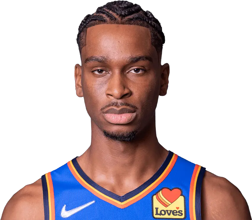 Shai Gilgeous Alexander Oklahoma City Thunder Nbacom Shai Gilgeous Alexander Png Saint Alexander Icon