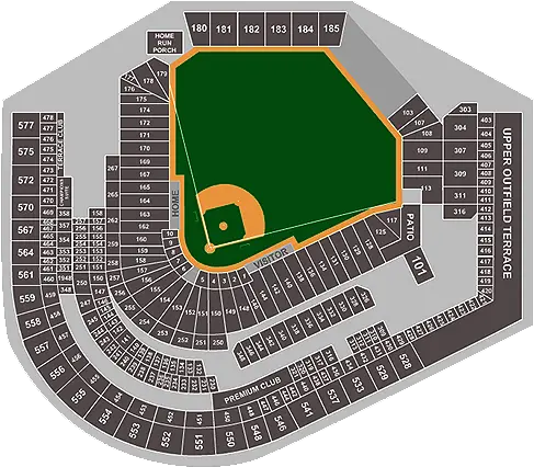 Progressive Field Cleveland Oh Tickets 2022 Event Seat Number Progressive Field Seating Chart Png Cleveland Indians Icon