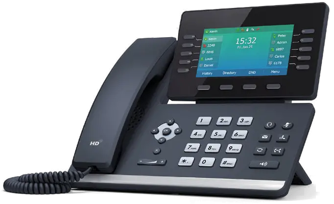 Hd Phones Yealink Sip T54w Png Cisco Phone Icon