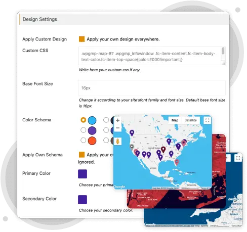 Advanced Google Map Plugin For Website Wpmapsprocom Dot Png Map Directions Icon