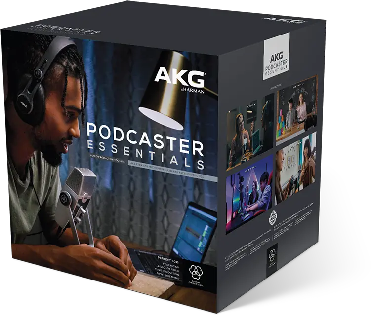 Akg Podcaster Essentials Bundle Now Available In The Uk Akg Podcaster Essentials Png Chris Hansen Png