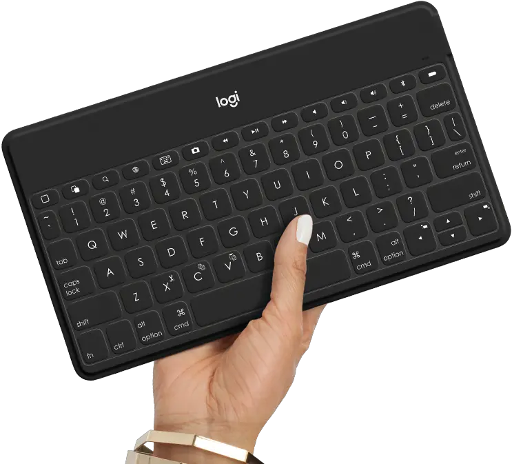 Review Logitech Keys Togo Mobile Keyboard Is An Excellent Logitech Teclado Inalambrico Ipad Png Logitech Icon