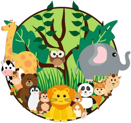 Jungle Illustrations Images U0026 Vectors Royalty Free Animal Zoo Cartoon Png Jungle Map Icon