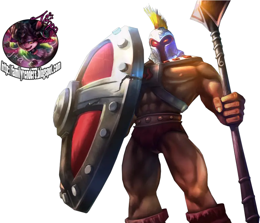 No This Is He Man Pantheon League Of Legends Full Size Png Pantheon League Of Legends He Man Png