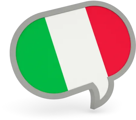 Speech Bubble Icon Italian Flag Speech Bubble Png Italian Flag Png