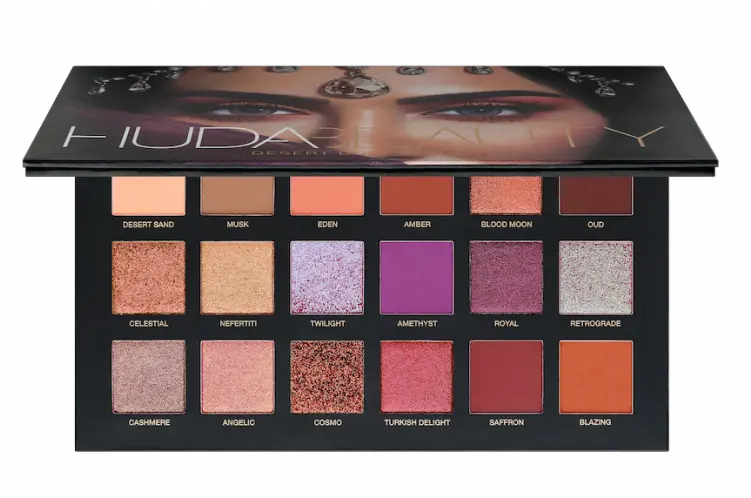 Huda Beauty Desert Dusk Eyeshadows Palette Palette Huda Beauty Desert Dusk Png Desert Png