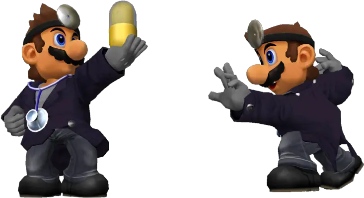 Download Hd 11628876 U003eu003e Doctor Mario Melee Png Melee Black Dr Mario Dr Mario Png