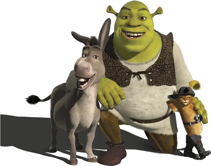 Transparent Shrek Face Download Shrek Donkey And Puss In Shrek Donkey And Puss In Boots Png Donkey Transparent