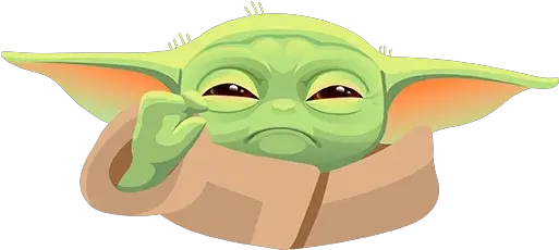 Telegram Sticker From Baby Yoda Pack Jira Avatar Baby Yoda Png Baby Yoda Icon