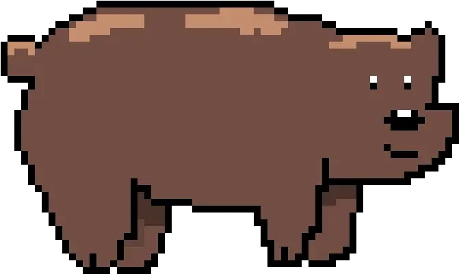 Ice Bear Colored Pixel Art Maker Gameboy Advance Pixel Art Png Ice Bear Png