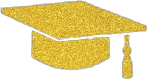 Graduation Graduationhat Graduationcap Glitter Gold Graduation Cap Png Grad Cap Png