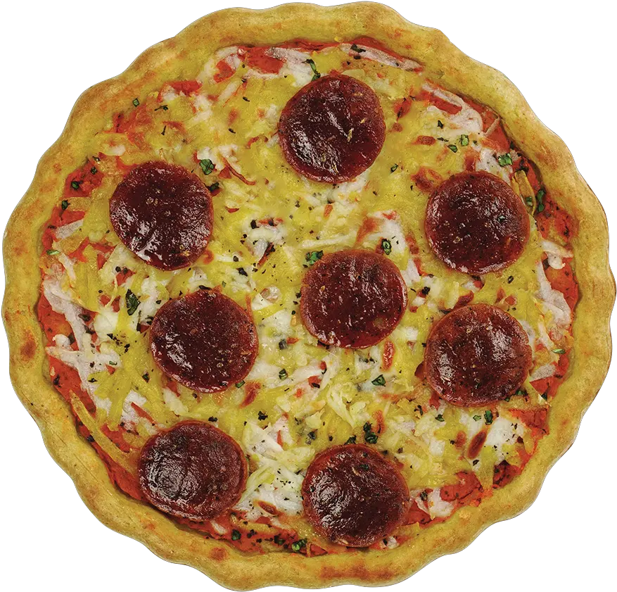 Meatless Pepperoni Pizza Clo Clo Vegan Foods Chloe Pepperoni Pizza Vegan Png Pepperoni Png