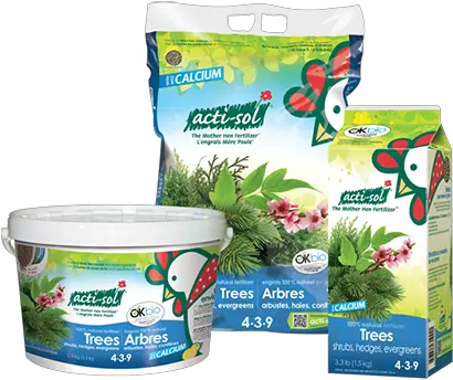 Trees Shrubs Hedges And Evergreens Organic Fertilizer 4 39 Acti Sol Png Group Of Trees Png