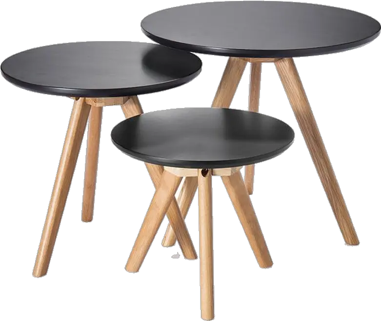 Viborg Round Side Tables Coffee Table Png Tables Png