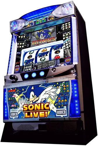 Sonic Live Sonic The Hedgehog Slot Machine Png Machine Png