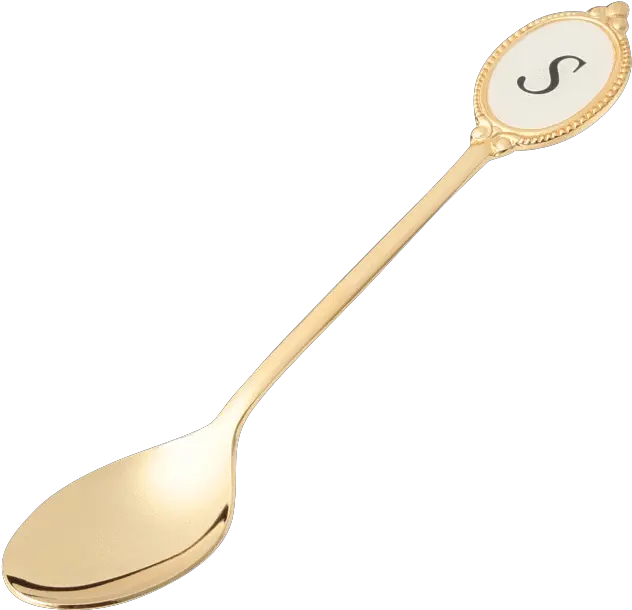 Tea Spoon Gold S Francfranc Png Spoon Transparent