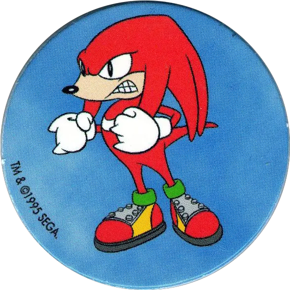 Wackers U003e Sonic The Hedgehog Cartoon Png Knuckles The Echidna Png