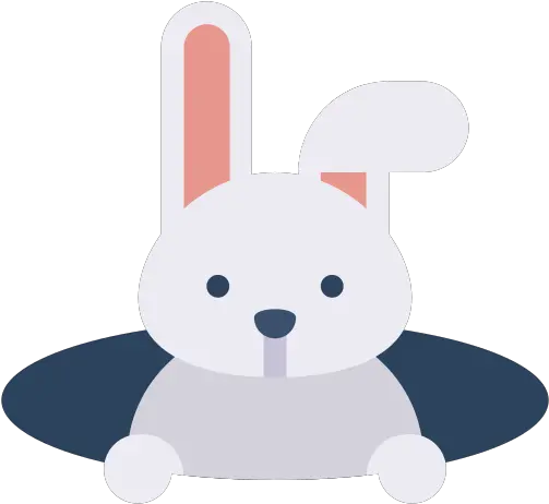 Rabbit Bunny Animal Wildlife Mammal Rodent Free Icon Of Rabbit Hole Icon Png Kawaii Bunny Icon