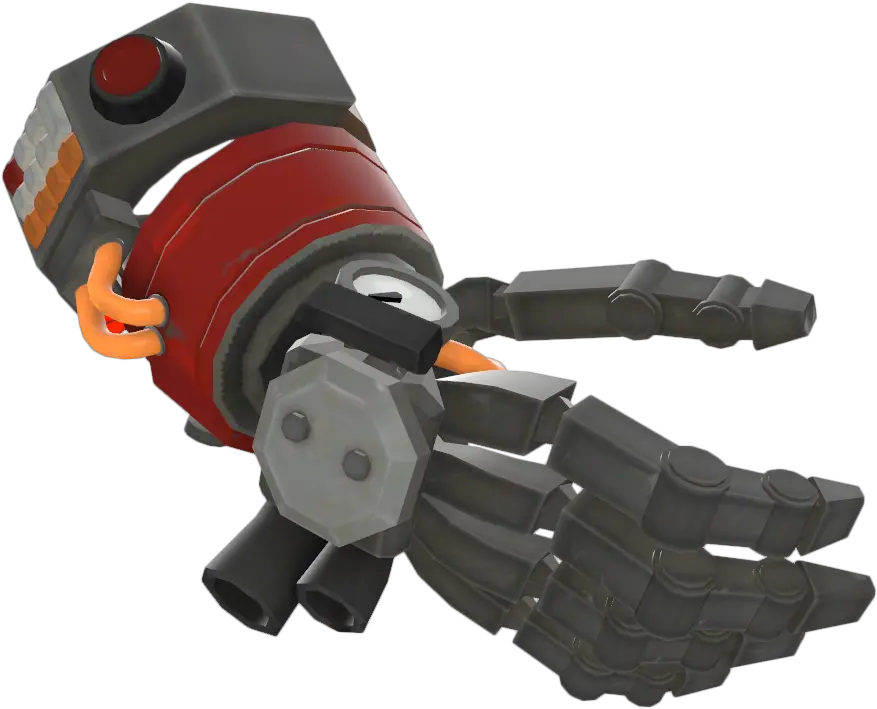 Does This Mean The Engi Has A Robotic Hand Tf2 Robot Arm Transparent Png Robot Hand Png