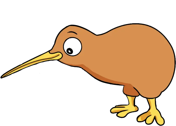 New Bird Clipart Kiwi Bird Drawing Easy Png Kiwi Bird Png