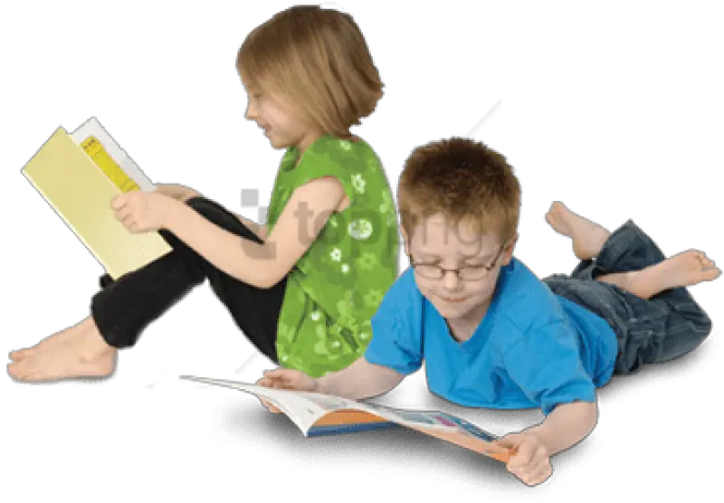 Children Reading Png Image With Tran 444723 Png Children Reading Png Children Transparent Background