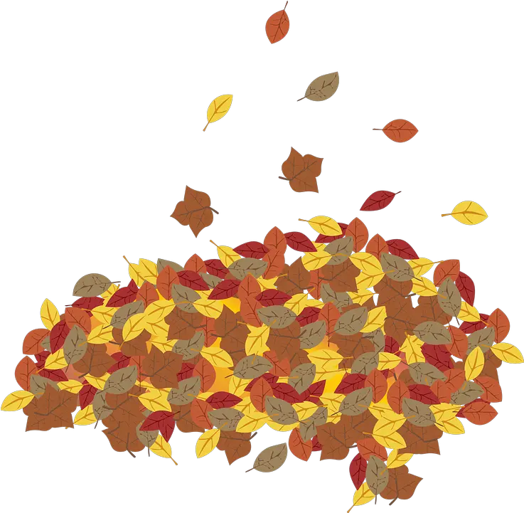 Graphic Leaf Leaves Free Vector Graphic On Pixabay Autumn Leaves Pile Png Thanksgiving Leaves Png