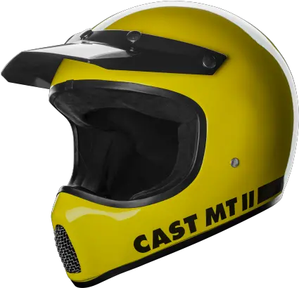 Helmet Cross Scrambler Vintage Cast 70 Pastel Yellow Casco Cross Vintage Png Ducati Scrambler Icon Yellow