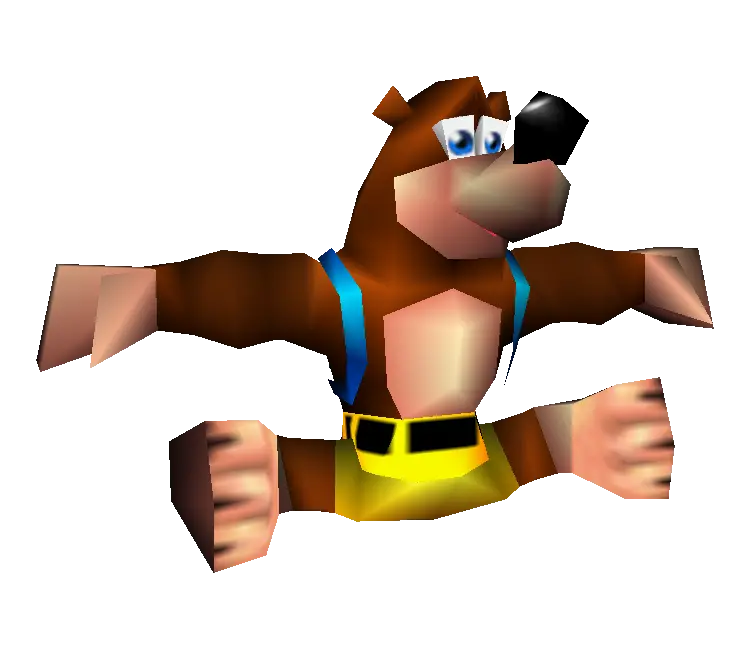 Download Banjo T Pose Nintendo Characters Png Nintendo Characters Png