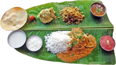 Banana Leaf Rice Png 1 Image Meals Images Hd Png Banana Leaf Png