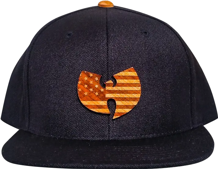 Black Wu Tang Snapback Hat U2013 Wood Brim Hats Baseball Cap Png Wu Tang Png