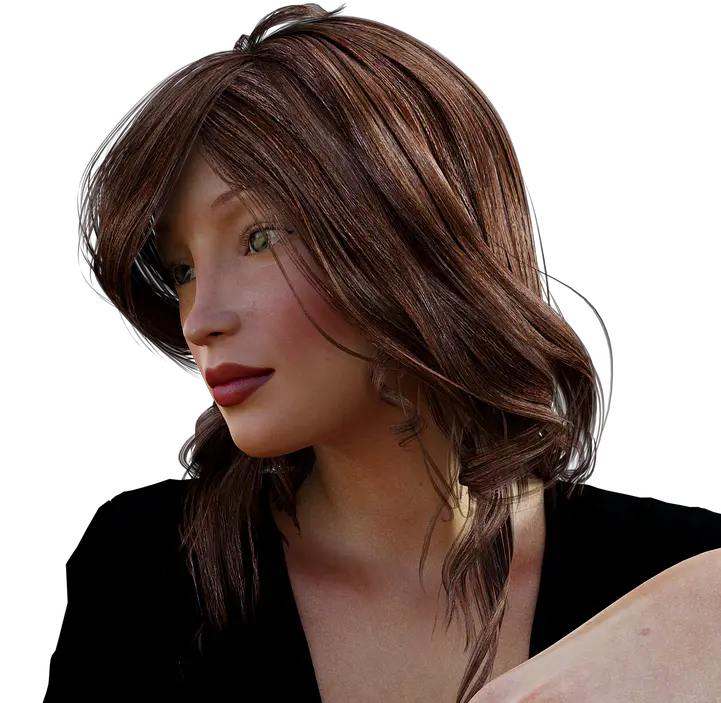 Model Face Png Portrait Woman Model Beauty Human Female Lace Wig Woman Face Png