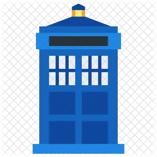 Tardis Icon Of Flat Style Tardis Icon Png Tardis Png